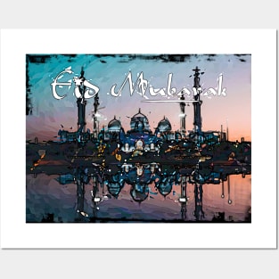 Eid Mubarak Posters and Art